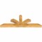 Ekena Millwork Richland Rough Sawn Timber Gable Bracket, Western Red Cedar, 60"W x 22"H x 4"D x 4"F, 9/12 Pitch GBW060X22X0404RIC00RWR - alternate 4